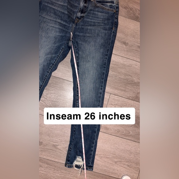 Willow + Root High Rise Mom Denim Jeans Size 26 Medium Wash - Picture 3 of 9